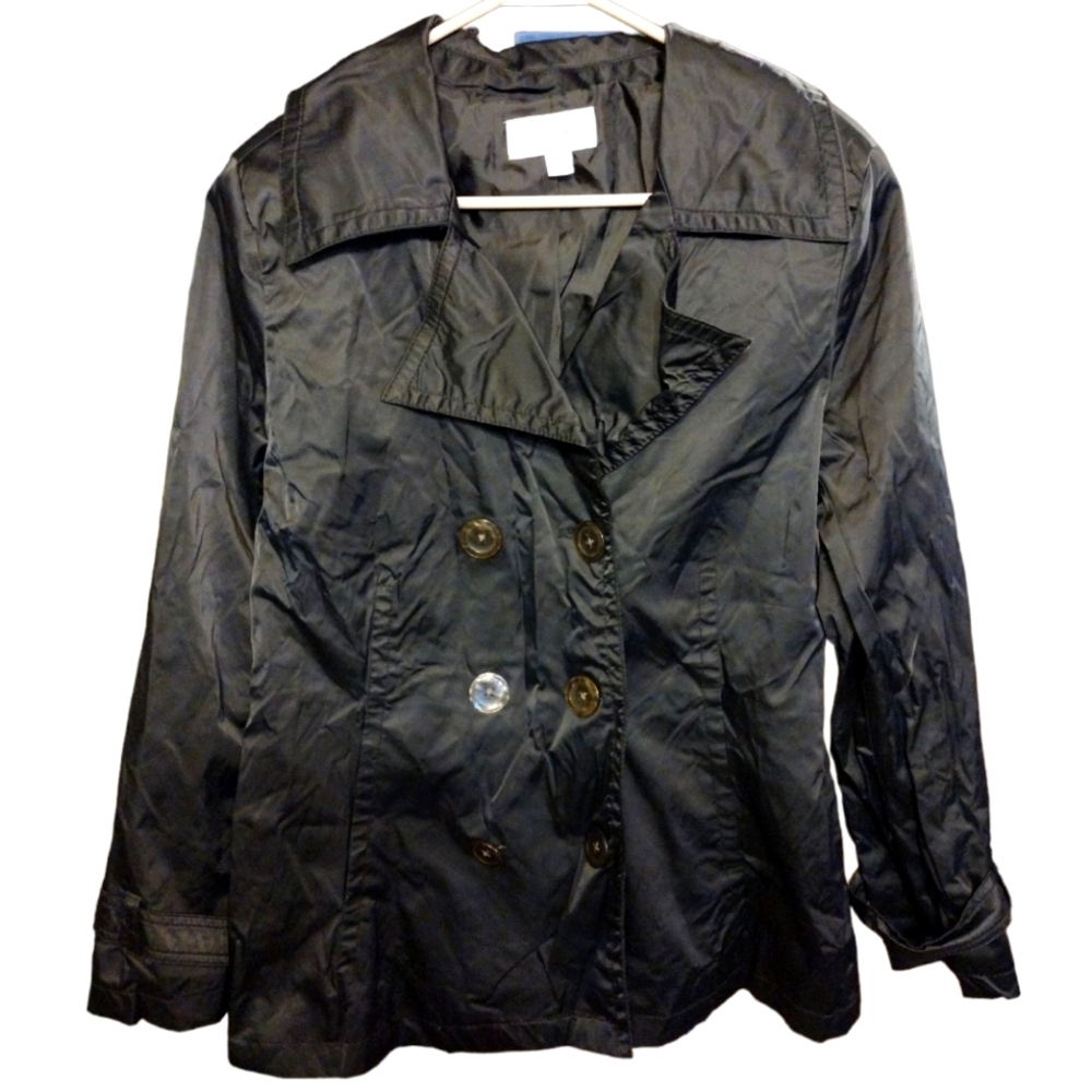 Merona XL black peacoat